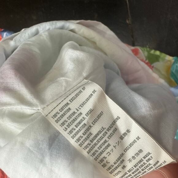 Hollister Floral Halter Mini Dress size M Babydoll Beach - Picture 4 of 5